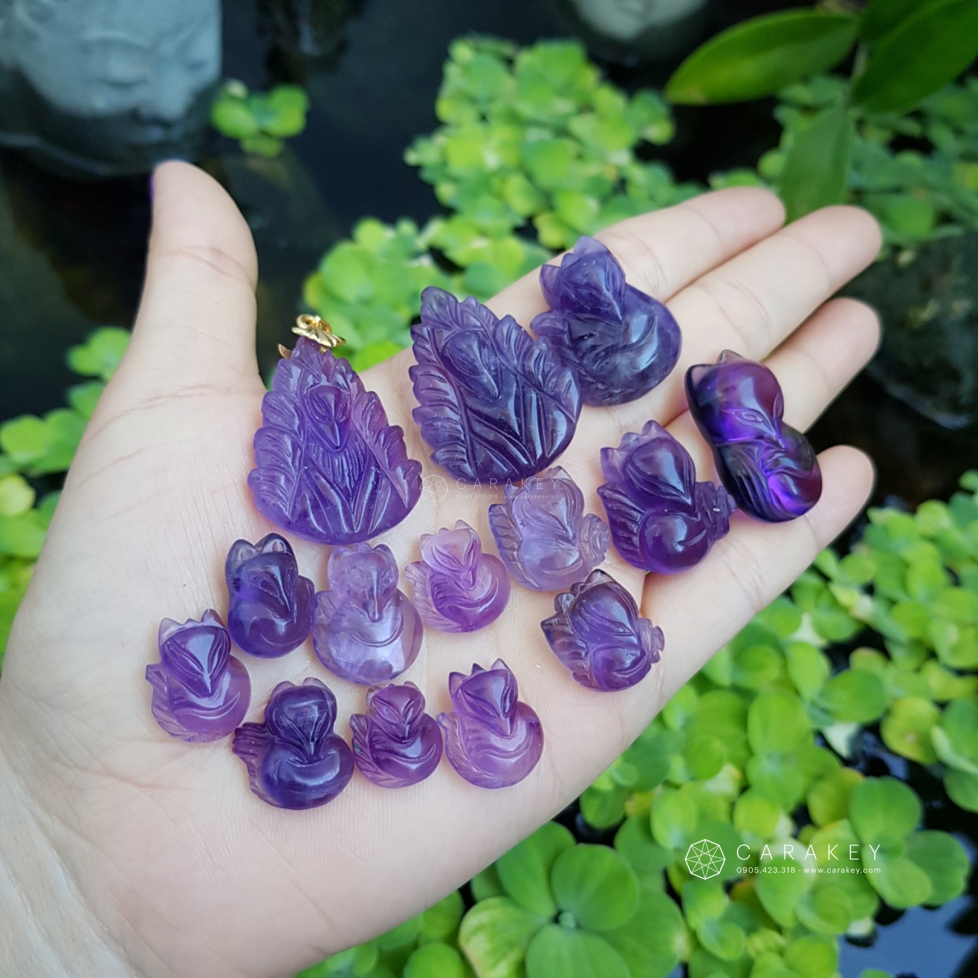 Hồ ly đá thạch anh