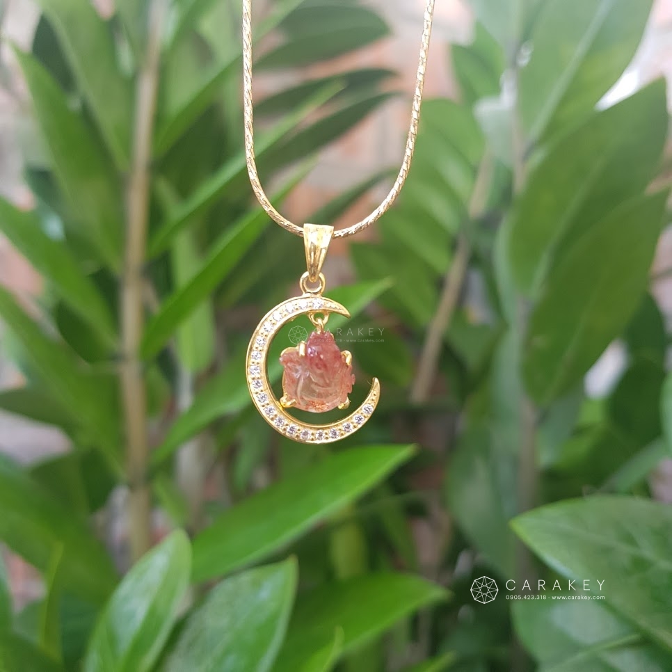 Hồ ly tóc đỏ bọc vàng, mặt dây chuyền hồ ly đá, mặt dây chuyền hồ ly bằng đá, mặt dây chuyền hồ ly thạch anh, dây chuyền hồ ly phong thủy, mặt dây chuyền hồ ly đá phong thủy, dây chuyền hồ ly bằng đá, dây chuyền hồ ly đá thạch anh, mặt dây chuyền đá, mặt dây chuyền hồ ly đá ngọc