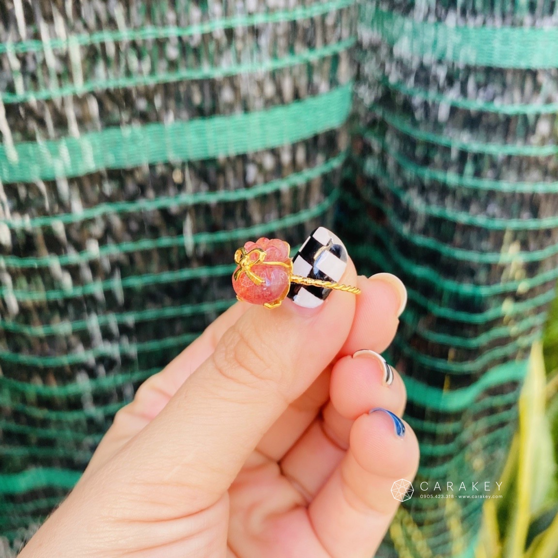 Nhẫn túi tiền đá thạch anh dâu tây hồng, nhẫn đá phong thủy, nhẫn đá quý non nước, nhẫn đá thạch anh, nhẫn túi tiền đá thạch anh, nhẫn tỳ hưu đá thạch anh, nhẫn hồ ly đá thạch anh, nhẫn vàng đá quý phong thủy, nhẫn đá quý phong thủy