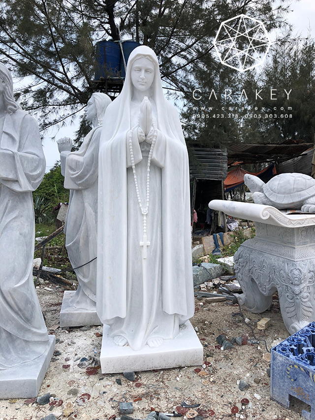 Tượng Chúa bằng đá non nước, tượng đá, tượng bằng đá non nước, tượng đá trắng non nước, tượng chú tiểu bằng đá, tượng chú tiểu đá non nước, tượng chú tiểu đá cẩm thạch trắng,  tượng đá nguyên khối, tượng chúa bằng đá, tượng chúa đá non nước